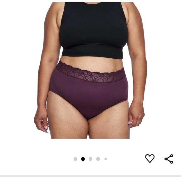 Hi-Waist Underwear, Holds up to 100ml or 6tbps or 1/4 Cup Worth of Liqui… - Picture 3 of 7